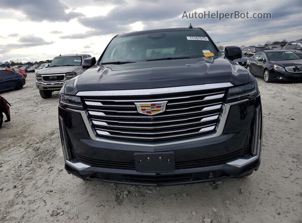 1GYS4MKL7MR463535 2021 CADILLAC ESCALADE Black Դիմացի տեսք