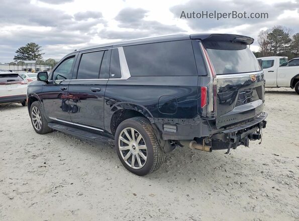 1GYS4MKL7MR463535 2021 CADILLAC ESCALADE Black Հետևի ձախ