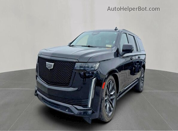 1GYS4PKL4MR390707 2021 CADILLAC ESCALADE Черный Задняя левая четверть