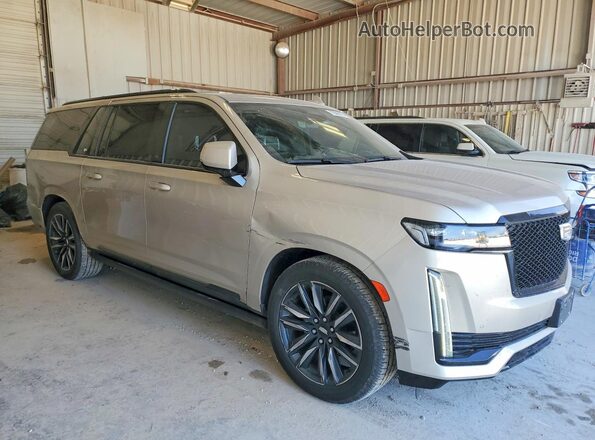 1GYS4RKL8PR454070 2023 CADILLAC ESCALADE Silver Передня права чверть