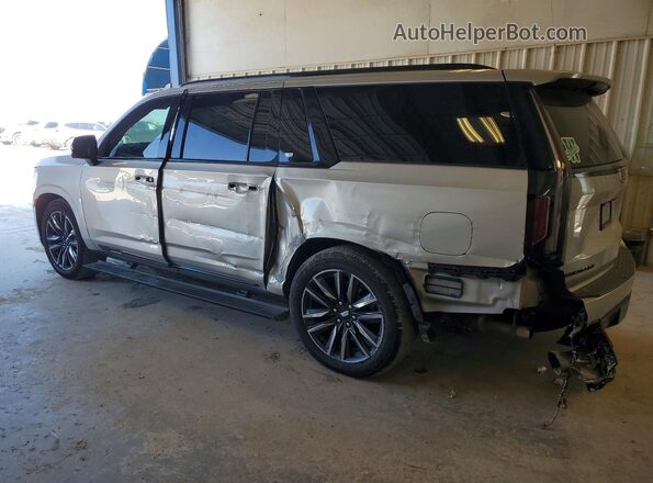 1GYS4RKL8PR454070 2023 CADILLAC ESCALADE Silver Задня ліва чверть