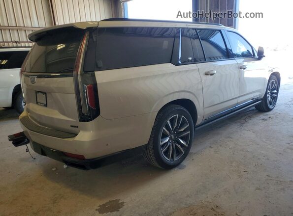 1GYS4RKL8PR454070 2023 CADILLAC ESCALADE Silver Задня права чверть
