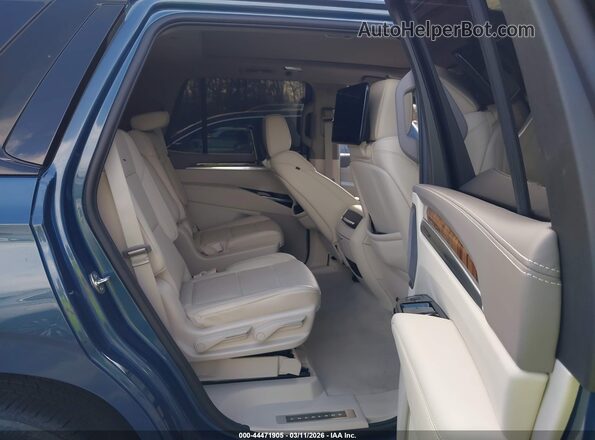 1GYS8GKL6TR110482 2026 CADILLAC ESCALADE Blue Vista de la etiqueta del VIN