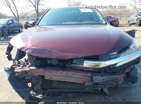 1HGCR2F30HA017663 2017 HONDA ACCORD Red Widok zestawu wskaźników