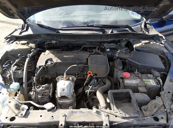 1HGCR2F33HA288359 2017 HONDA ACCORD Blue უკანა ხედი