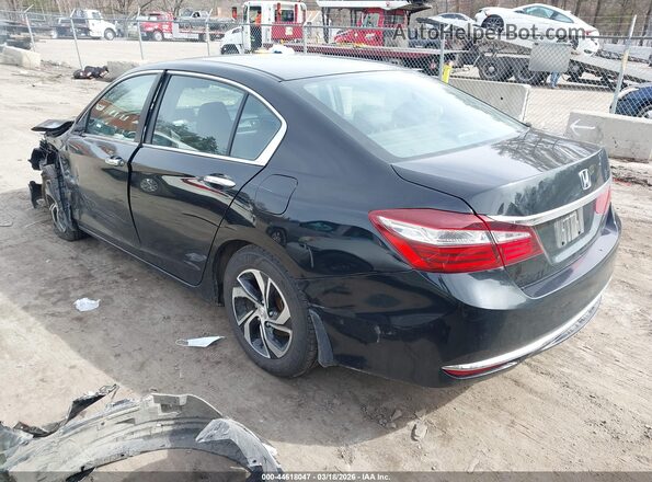 1HGCR2F38HA012002 2017 HONDA ACCORD Black Trasero izquierdo