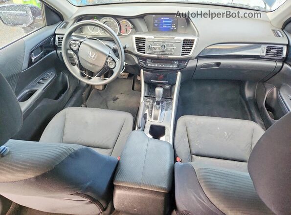 1HGCR2F3XHA033479 2017 HONDA ACCORD Черный Вид панели приборов
