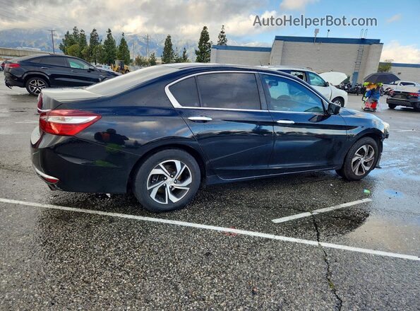 1HGCR2F3XHA033479 2017 HONDA ACCORD Черный Задняя правая четверть