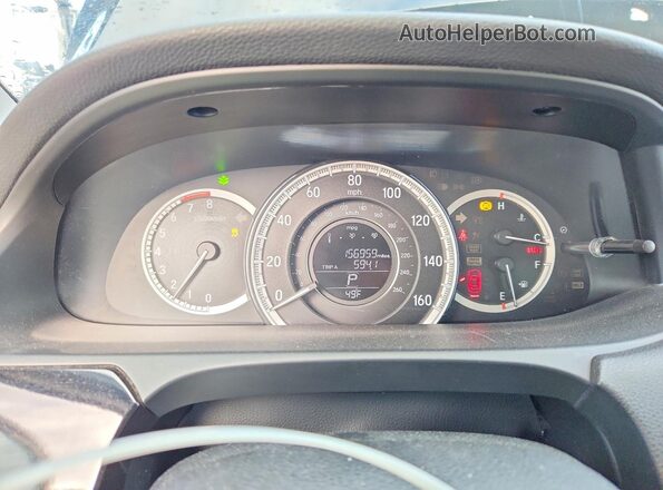 1HGCR2F3XHA033479 2017 HONDA ACCORD Черный Вид щитка приборов