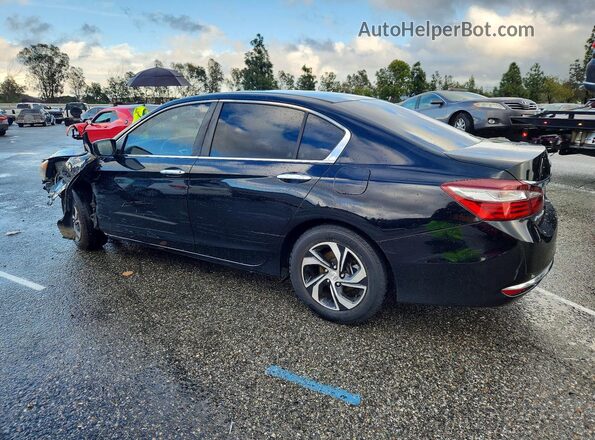 1HGCR2F3XHA033479 2017 HONDA ACCORD Черный Задняя левая четверть