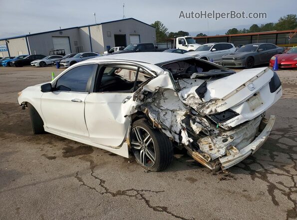 1HGCR2F52GA123693 2016 HONDA ACCORD White უკანა მარცხენა