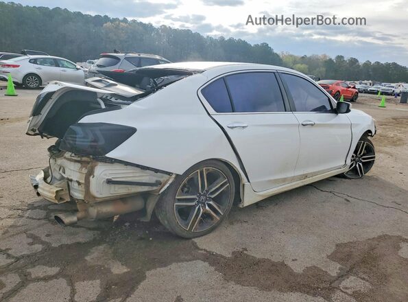 1HGCR2F52GA123693 2016 HONDA ACCORD White უკანა მარჯვენა