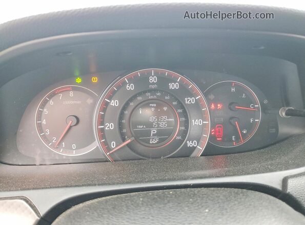 1HGCR2F52GA123693 2016 HONDA ACCORD White ხელსაწყოთა პანელის ხედი