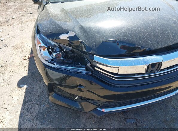 1HGCR2F54GA028889 2016 HONDA ACCORD Black Вид спереду
