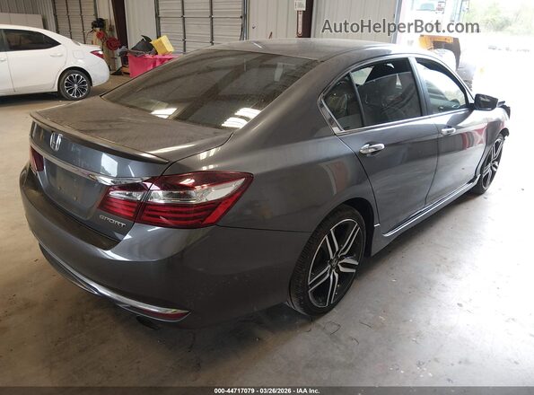 1HGCR2F54HA259891 2017 HONDA ACCORD Gray Rear right