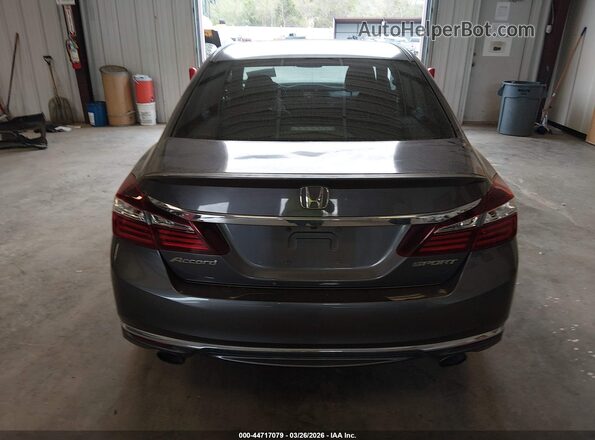 1HGCR2F54HA259891 2017 HONDA ACCORD Gray 