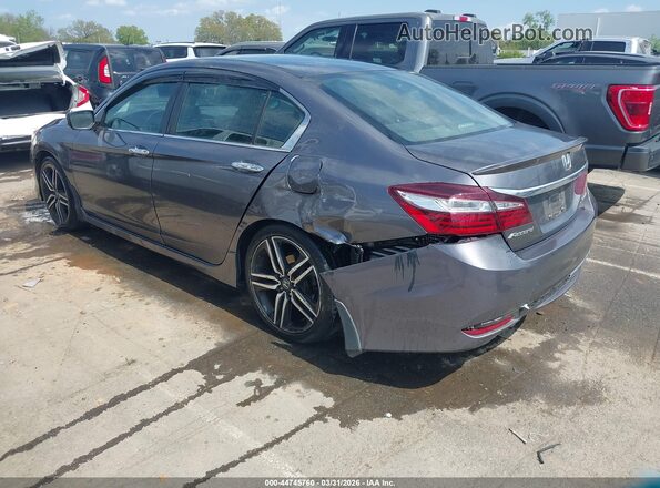 1HGCR2F55HA092487 2017 HONDA ACCORD Gray 