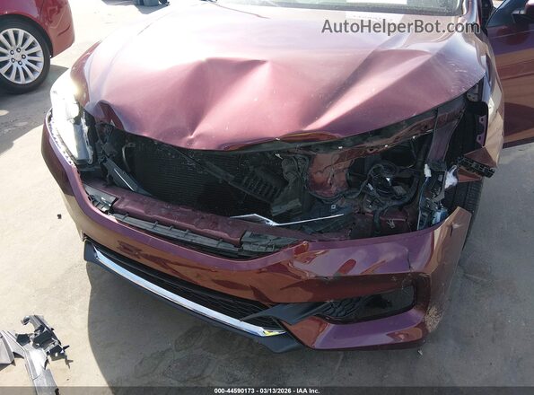 1HGCR2F57GA022973 2016 HONDA ACCORD Burgundy 