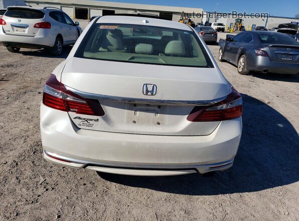 1HGCR2F79GA212159 2016 HONDA ACCORD White Widok z tyłu