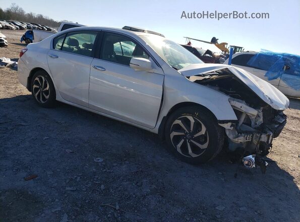 1HGCR2F79GA212159 2016 HONDA ACCORD White Przód prawy