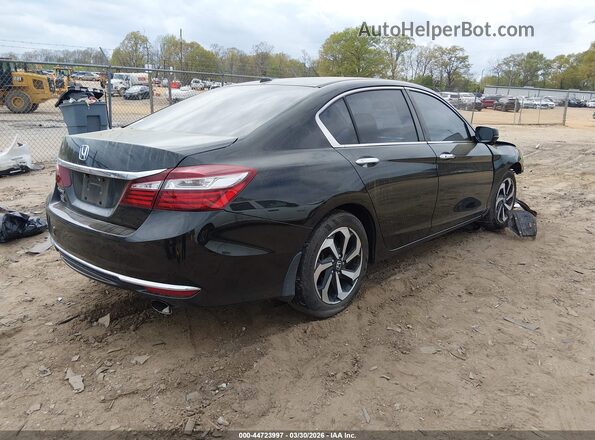 1HGCR2F83GA025265 2016 HONDA ACCORD Черный Задняя правая четверть
