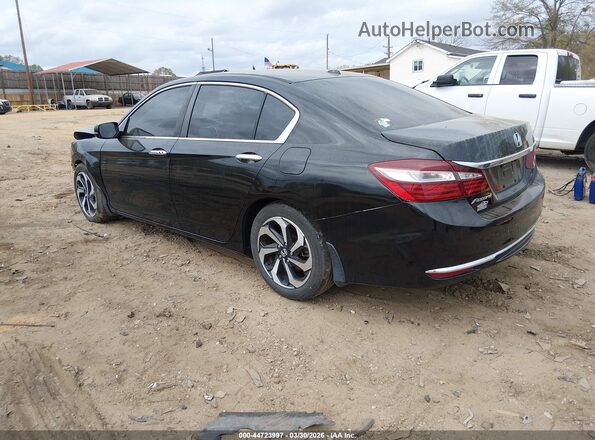 1HGCR2F83GA025265 2016 HONDA ACCORD Черный Задняя левая четверть