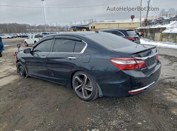 1HGCR2F87GA091575 2016 HONDA ACCORD Black Задня ліва чверть