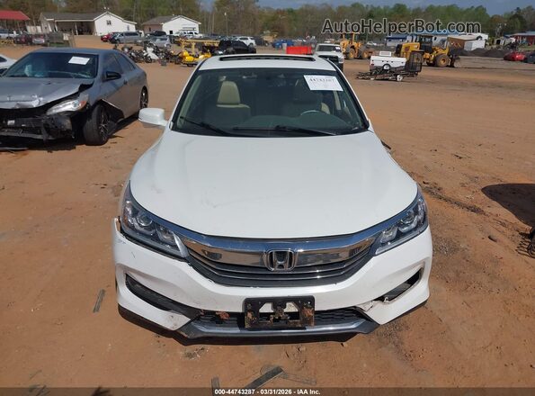 1HGCR2F88GA170818 2016 HONDA ACCORD White Вид панелі приладів