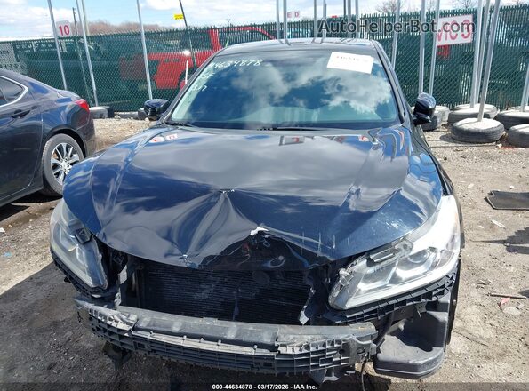1HGCR3F03GA017943 2016 HONDA ACCORD Black Սալոնի հետևի տեսք