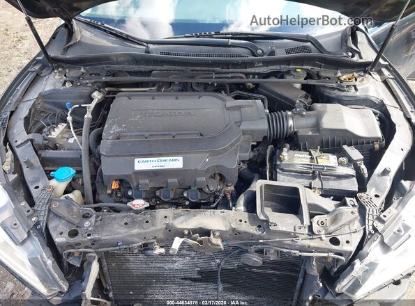 1HGCR3F03GA017943 2016 HONDA ACCORD Black Հետևի տեսք