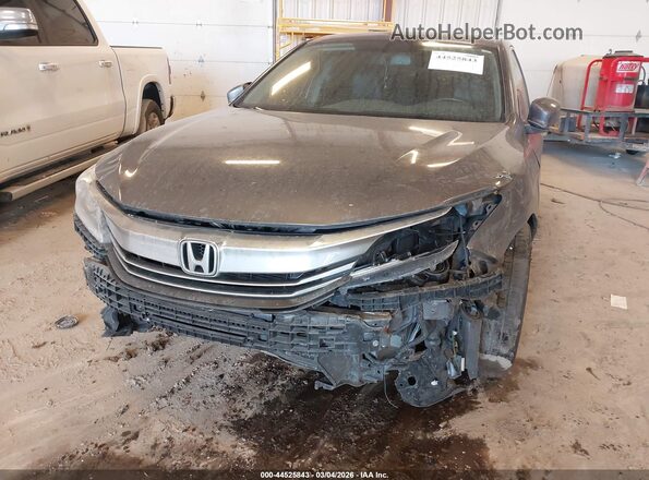 1HGCR3F81HA032240 2017 HONDA ACCORD Gray Դիմացի տեսք