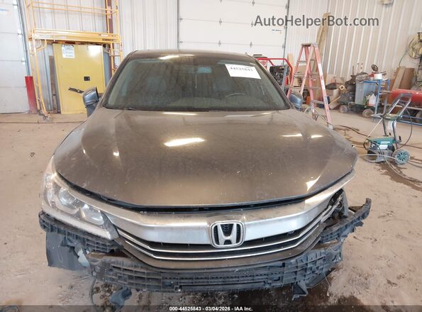 1HGCR3F81HA032240 2017 HONDA ACCORD Gray Սարքավորումների վահանակի տեսք