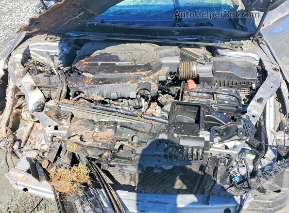 1HGCR3F85GA015326 2016 HONDA ACCORD Silver Սալոնի հետևի տեսք