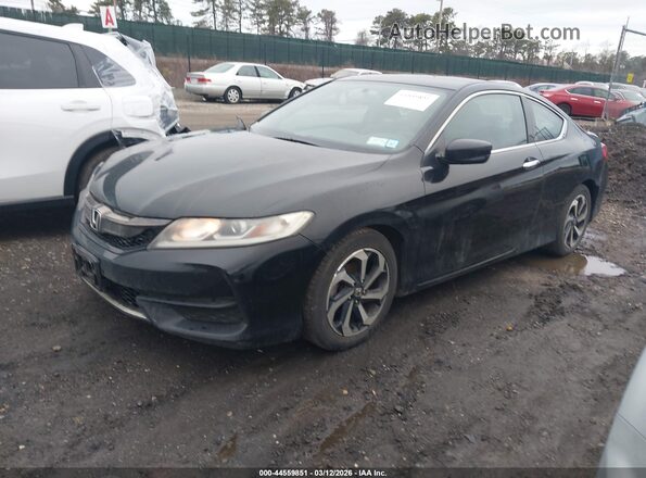 1HGCT1B35GA007498 2016 HONDA ACCORD Black Передня ліва чверть