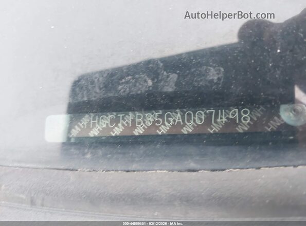 1HGCT1B35GA007498 2016 HONDA ACCORD Black 