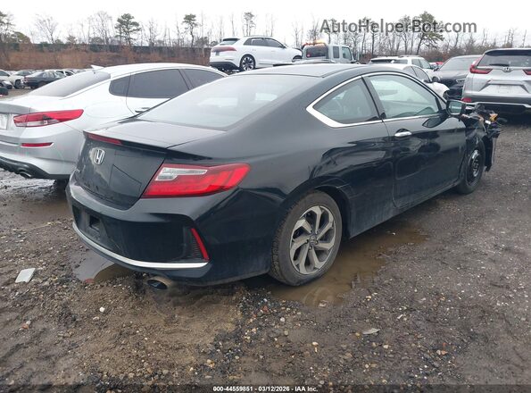 1HGCT1B35GA007498 2016 HONDA ACCORD Black Задня права чверть