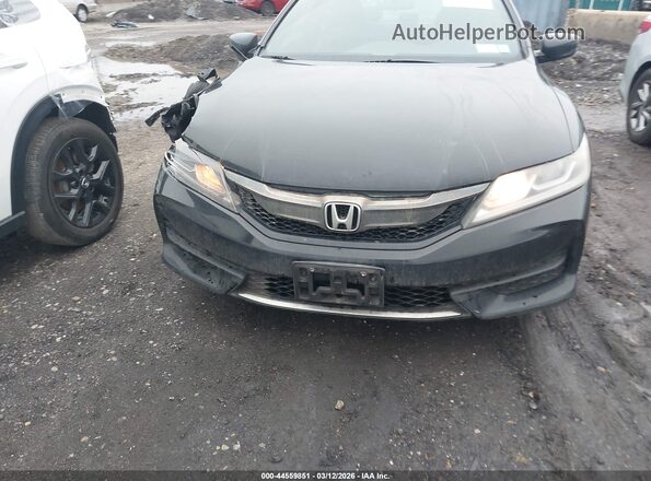 1HGCT1B35GA007498 2016 HONDA ACCORD Black Вид щитка приладів