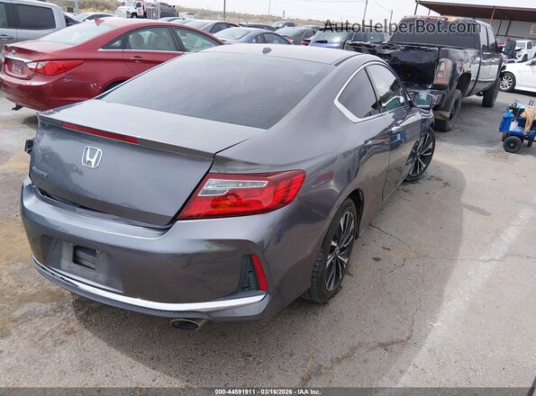 1HGCT1B82GA002383 2016 HONDA ACCORD Gray Trasero derecho