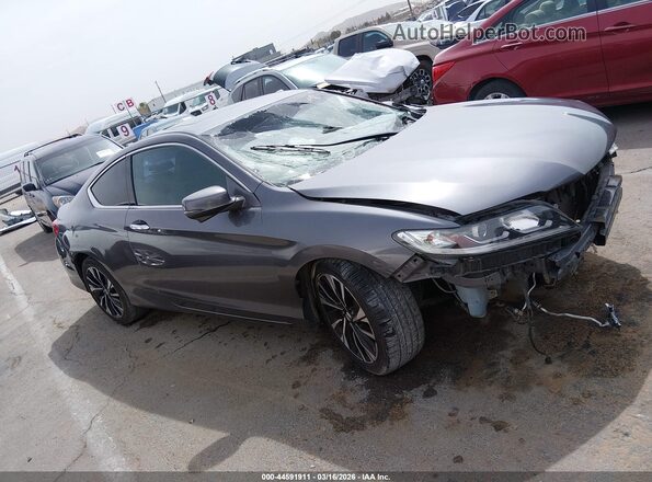 1HGCT1B82GA002383 2016 HONDA ACCORD Gray Vista interior trasera