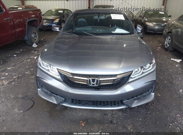 1HGCT2B82GA003832 2016 HONDA ACCORD Gray Widok z przodu