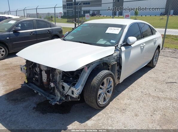1HGCV1F10JA114324 2018 HONDA ACCORD White Передня ліва чверть