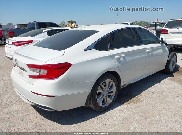 1HGCV1F10JA114324 2018 HONDA ACCORD White Задня права чверть