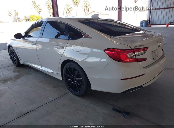 1HGCV1F10KA017562 2019 HONDA ACCORD White Tył lewy