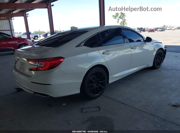 1HGCV1F10KA017562 2019 HONDA ACCORD White Tył prawy