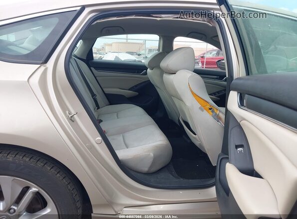 1HGCV1F10KA040615 2019 HONDA ACCORD Champagne VIN կոդի պիտակի տեսք