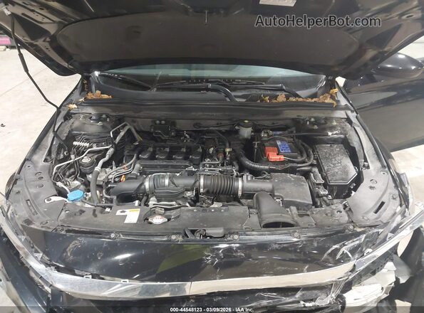 1HGCV1F10MA008203 2021 HONDA ACCORD Black Vista trasera