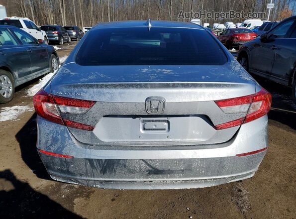 1HGCV1F10MA108849 2021 HONDA ACCORD Gray Rear view