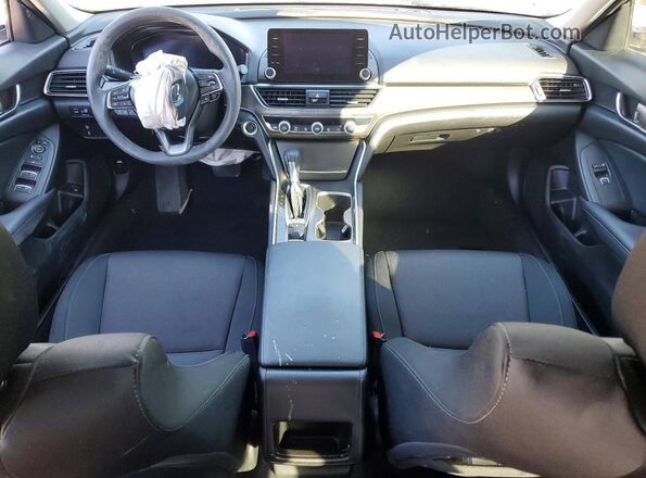 1HGCV1F10MA108849 2021 HONDA ACCORD Gray Dashboard view