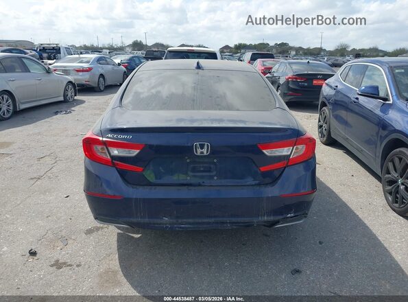 1HGCV1F11JA056630 2018 HONDA ACCORD Blue 