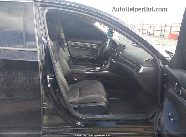 1HGCV1F11KA147513 2019 HONDA ACCORD Black 
